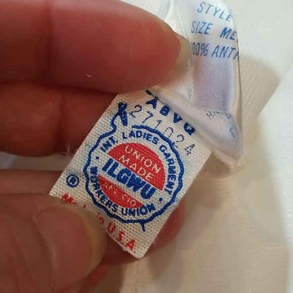 Vintage Half Slip With Lace Detail, Size M - Picture 7 of 9